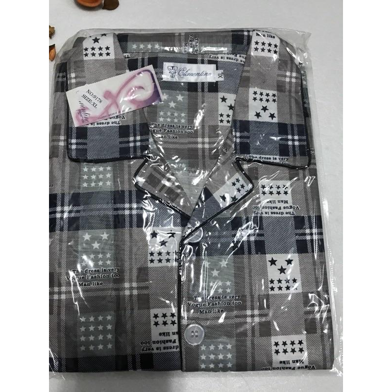 『利好』快速出貨 薄款男性睡衣 短袖上衣+長褲 特價優惠-細節圖2