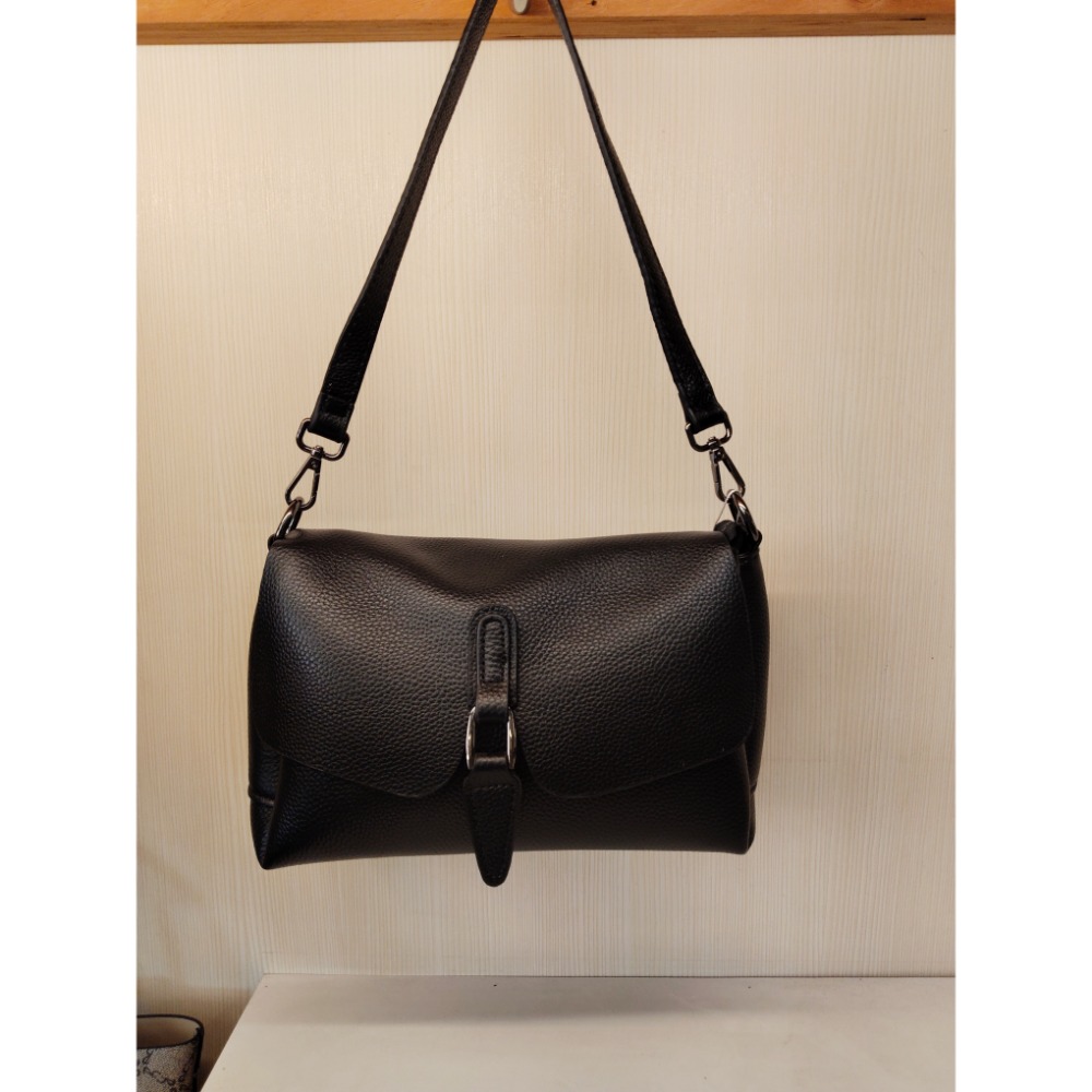 時尚女包 牛皮兩用包 斜背包 肩背包 側背包8605-規格圖2