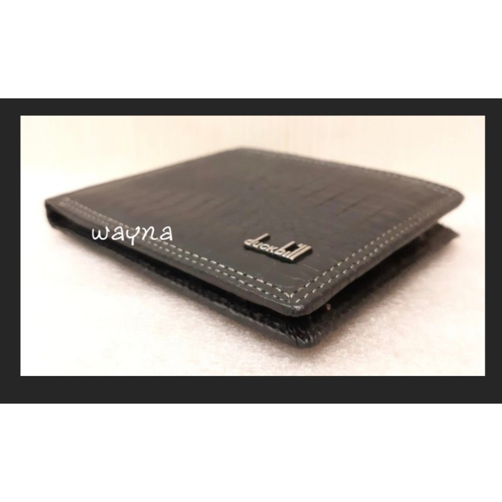 duckbill短夾 無扣子 壓鱷魚紋DB21-12A-細節圖4