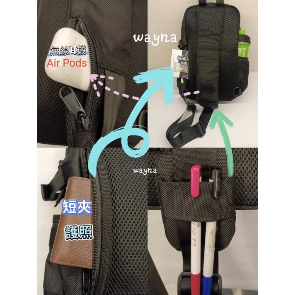 STATE POLO 胸包/運動後背包單車包/平板電腦包-細節圖6