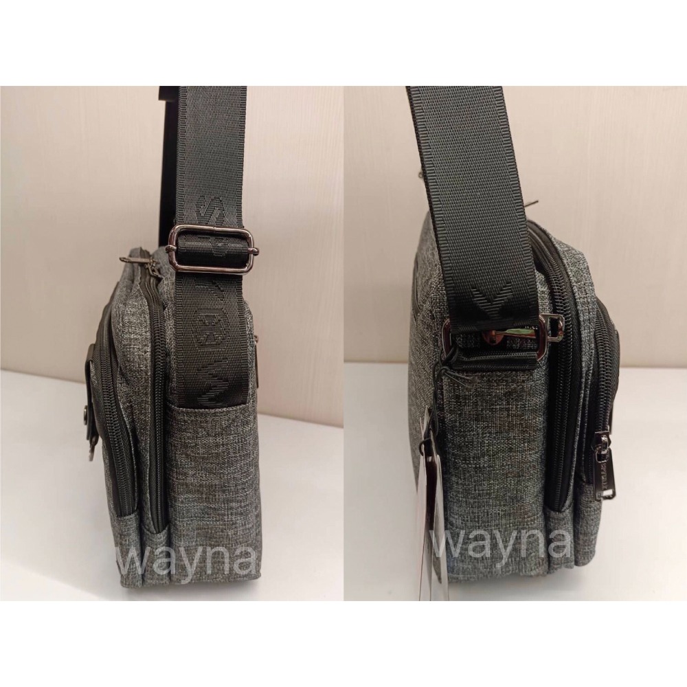 Spy walk 肩背包 斜背包 側背包 防潑水 /中款-細節圖3