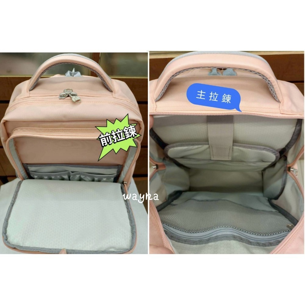 Warmday日和輕量護脊書包 9535深藍，岩黑，淡粉M-細節圖5