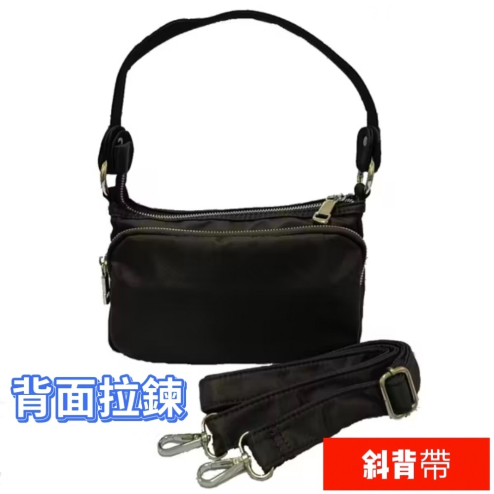 Misstery 輕量 斜背包/防水護照包 兩用包 小款-細節圖2