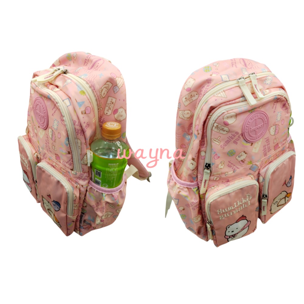 【IMPACT】怡寶兒童包 | 角落小夥伴後背包-粉紅 IMQSG004PK (IMKS)-細節圖8