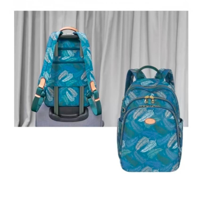 OMC 羽毛 防盜 後背包 手提包 斜背包13288-細節圖9