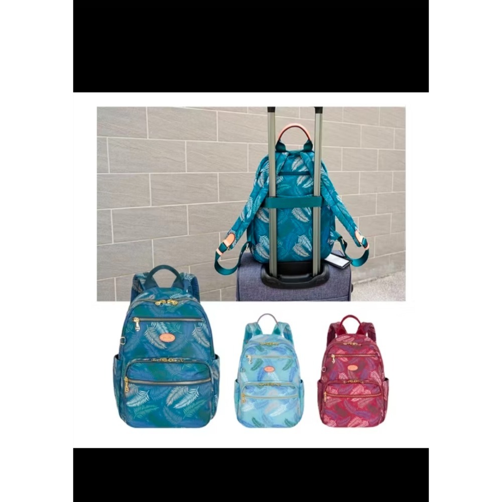 OMC 羽毛 防盜 後背包 手提包 斜背包13291-細節圖6