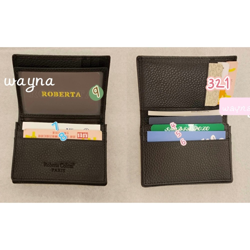 諾貝達  皮夾 24009黑  名片夾-細節圖4