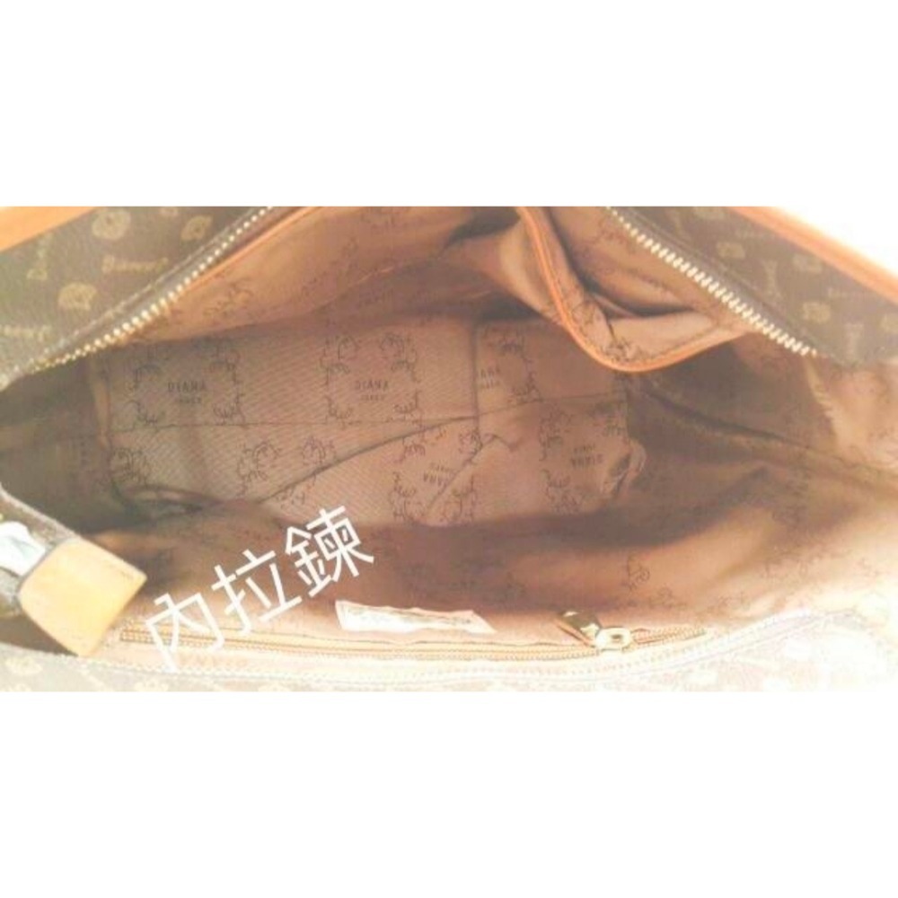 Diana經典皇冠 肩背包手提包 托特包 抽繩包 小款 大款-細節圖2