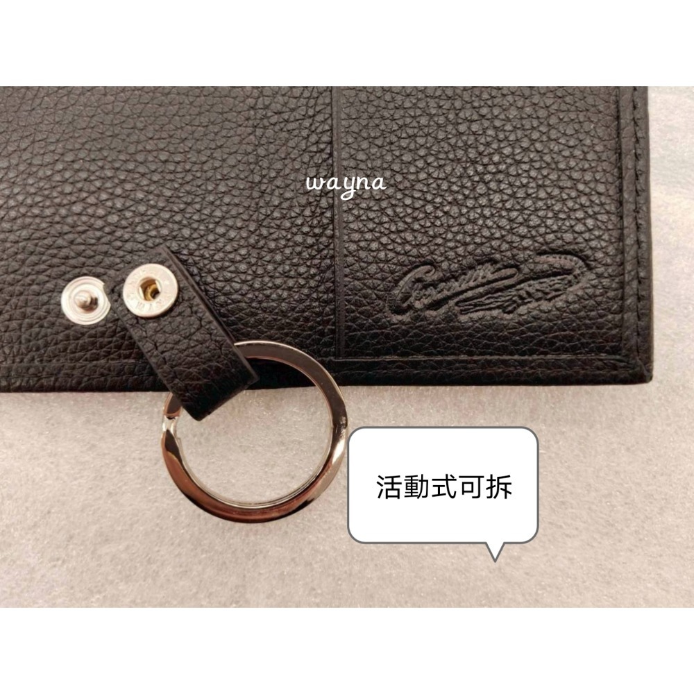 鱷魚 Crocodile牛皮 荔枝紋 鎖包 鑰匙包-細節圖3