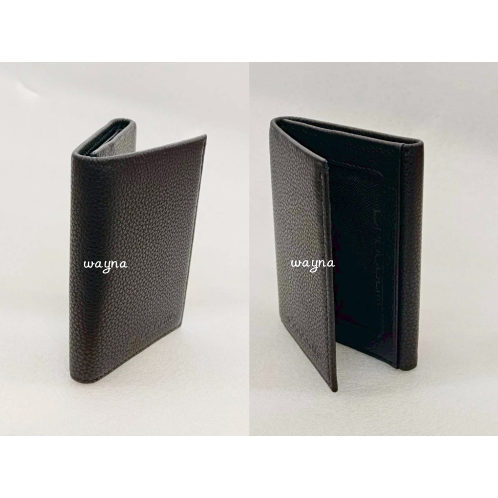 鱷魚CROCODILE三折短夾 荔枝紋短夾0103-09908黑色-細節圖4