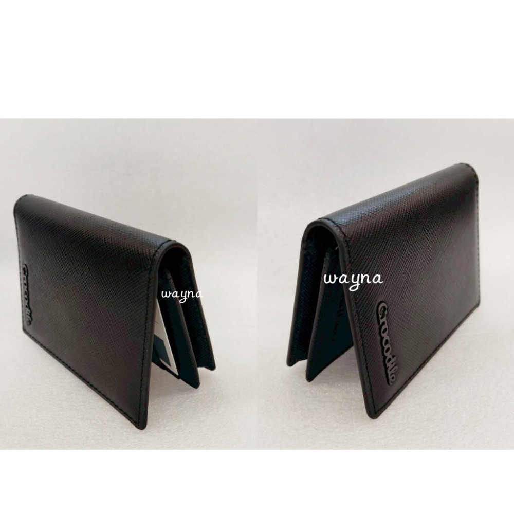 鱷魚Crocodile十字紋0103-11408  名片夾 卡片夾-細節圖5