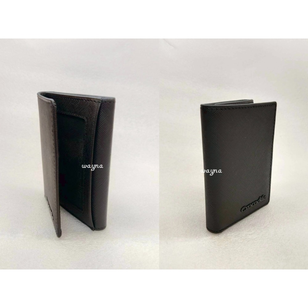 鱷魚Crocodile 十字紋0103-11409 三折 短夾-細節圖6