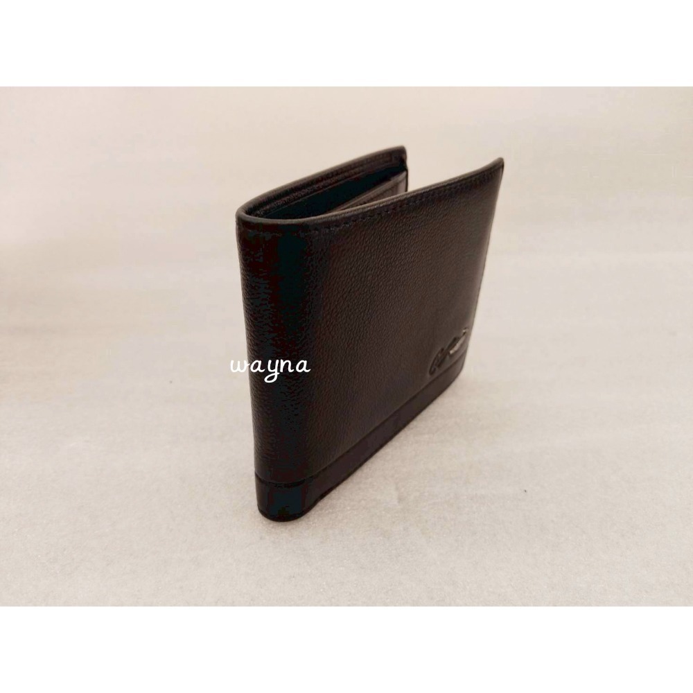 鱷魚Crocodile  荔枝紋  材質：牛皮  牛皮短夾 皮夾-細節圖4