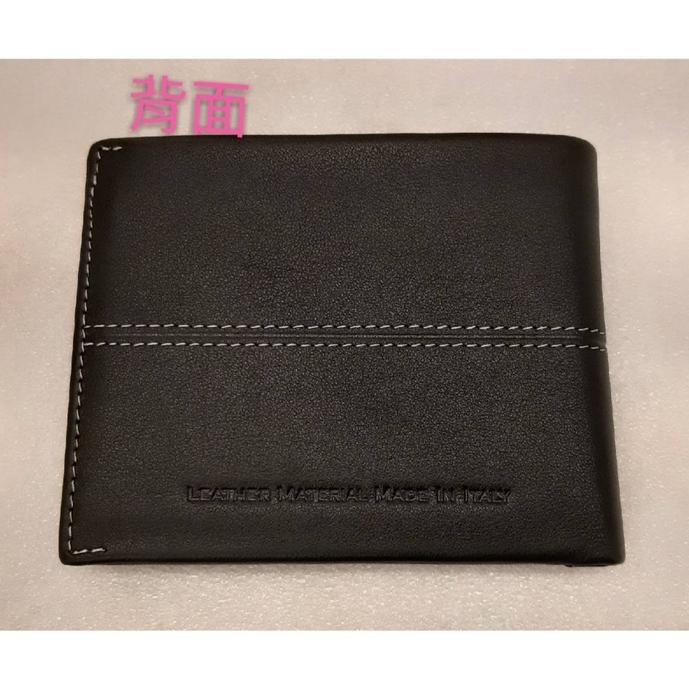 鱷魚CROCODILE 真皮短夾 0203-36031黑色-細節圖2