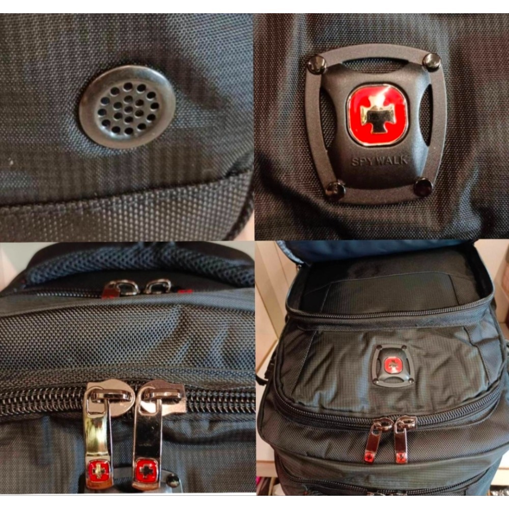 SPYWALK 尼龍 後背包 電腦背包 登山背包 休閒背包 充電功能7154-1-細節圖6