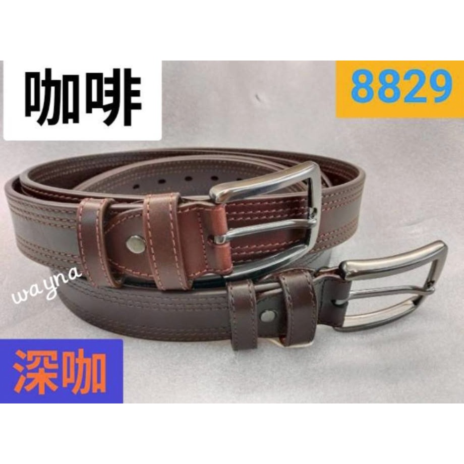 休閒牛皮褲帶 超百搭真皮皮帶  真皮真皮真皮-規格圖10