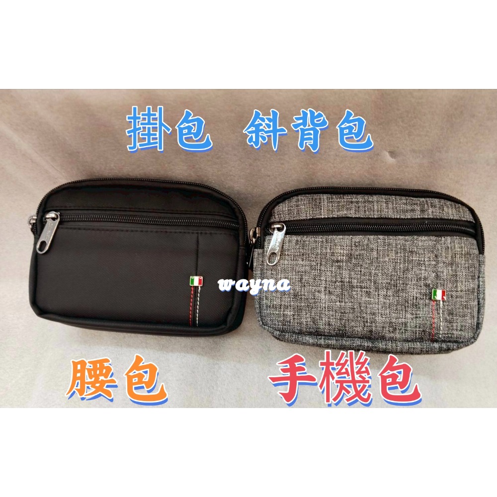 范倫鐵諾吊包 /工具包 /腰包 /相機包 /護照包 9018灰/黑色-細節圖8