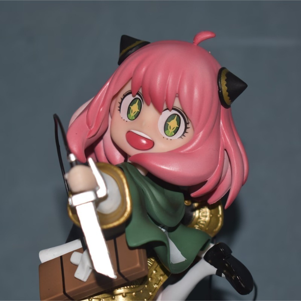 間諜家家酒&進擊的巨人 兵長安妮亞 GK PVC公仔 間諜家家酒 安妮亞 兵長 動漫 周邊 模型 收藏 手辦 生日 禮物-細節圖2