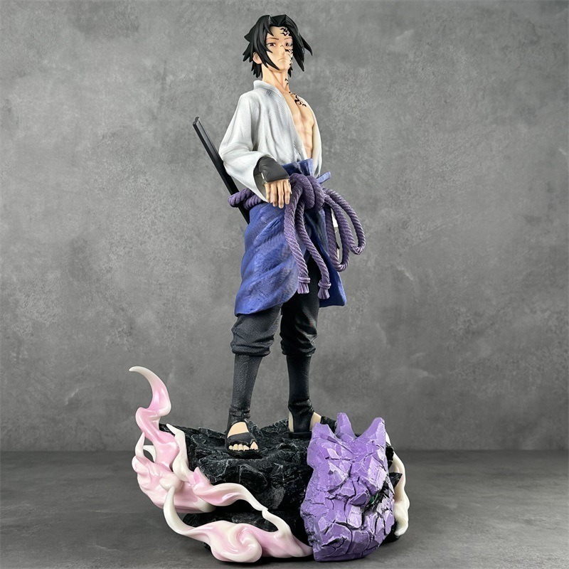 火影忍者 NARUTO 咒印佐助 GK公仔 PVC公仔 宇智波 佐助 雕像 動漫 模型 收藏 手辦 擺件 禮物 公仔-細節圖3