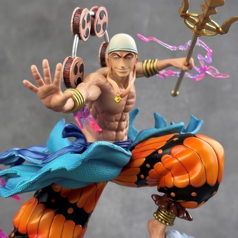 航海王 One Piece JT 雷神 艾涅爾 GK公仔 PVC公仔 海賊王 動漫 模型 收藏 雕像 手辦 周邊 禮物-細節圖5