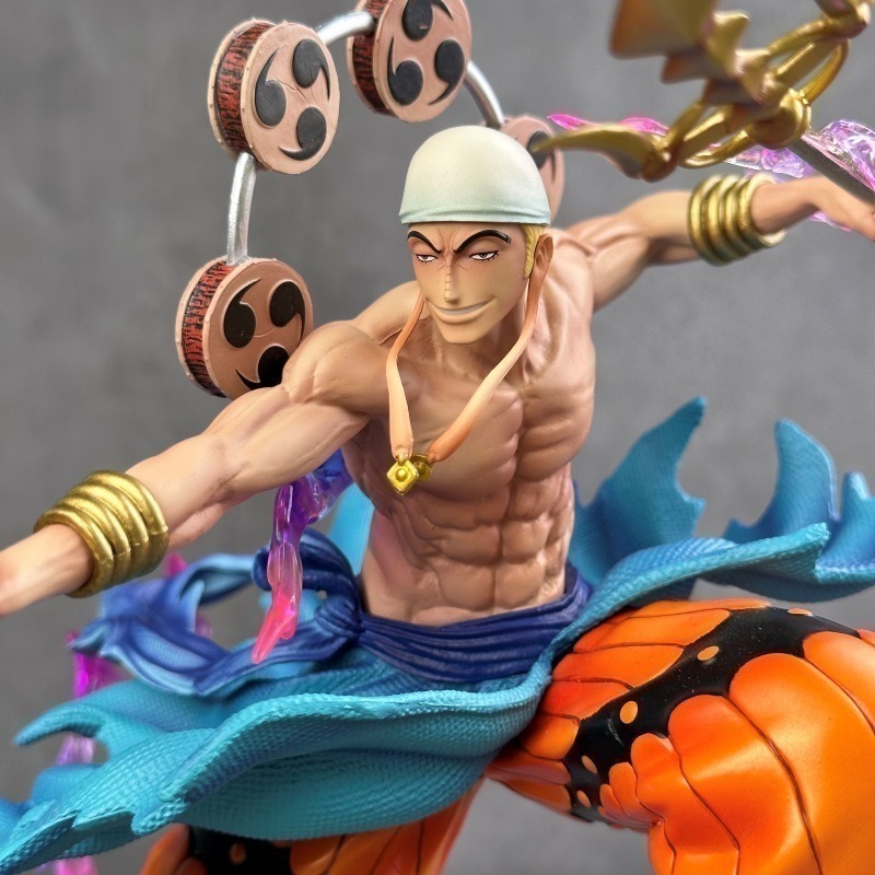 航海王 One Piece JT 雷神 艾涅爾 GK公仔 PVC公仔 海賊王 動漫 模型 收藏 雕像 手辦 周邊 禮物-細節圖8