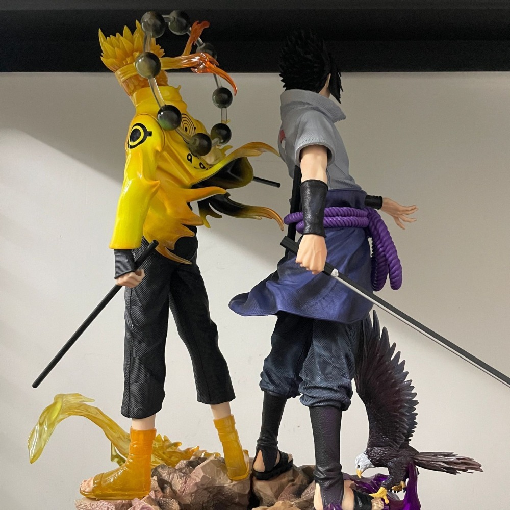火影忍者 NARUTO CW 共鳴佐助 GK 公仔 宇智波 佐助 Sasuke 雕像 動漫 模型 收藏 手辦 擺件 送禮-細節圖9