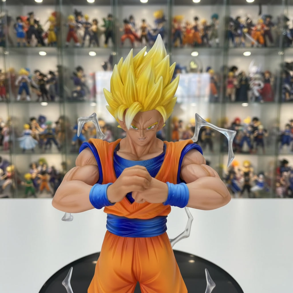 七龍珠 DRAGON BALL MD 超二 悟空 GK 公仔 超級賽亞人2  動漫 模型 收藏 雕像 手辦 周邊 禮物-細節圖7