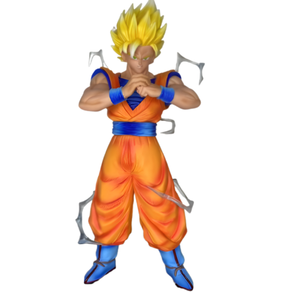 七龍珠 DRAGON BALL MD 超二 悟空 GK 公仔 超級賽亞人2  動漫 模型 收藏 雕像 手辦 周邊 禮物-細節圖9