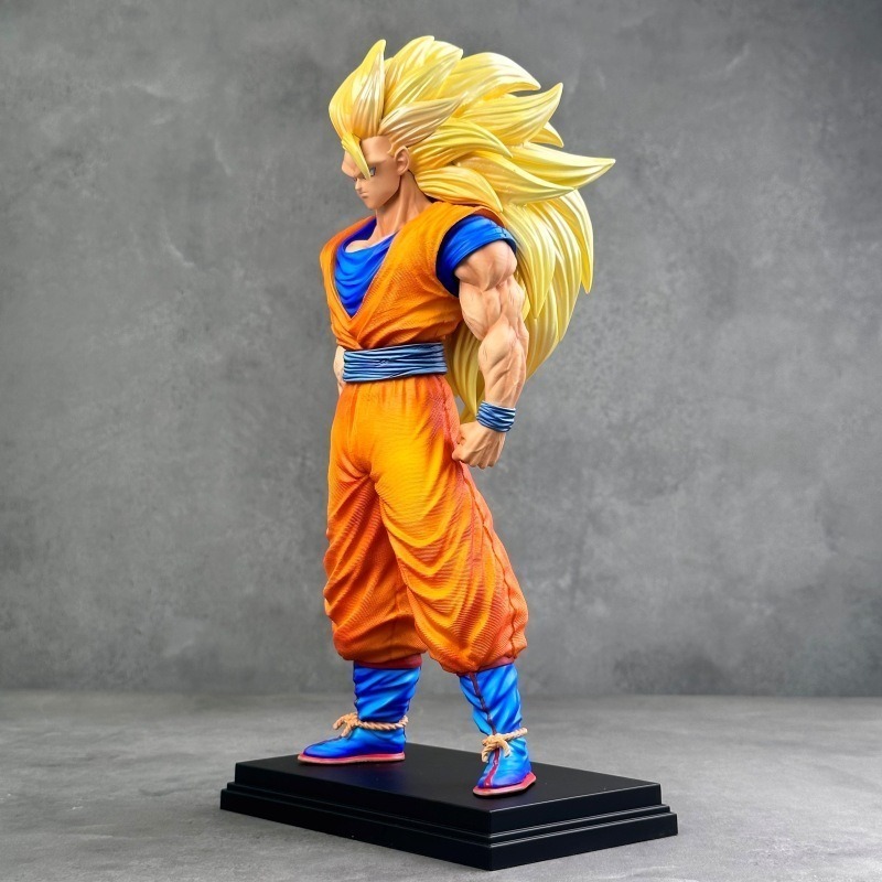 七龍珠 DRAGON BALL JT 超三 悟空 GK 公仔 超級賽亞人3  動漫 模型 收藏 雕像 手辦 周邊 禮物-細節圖3