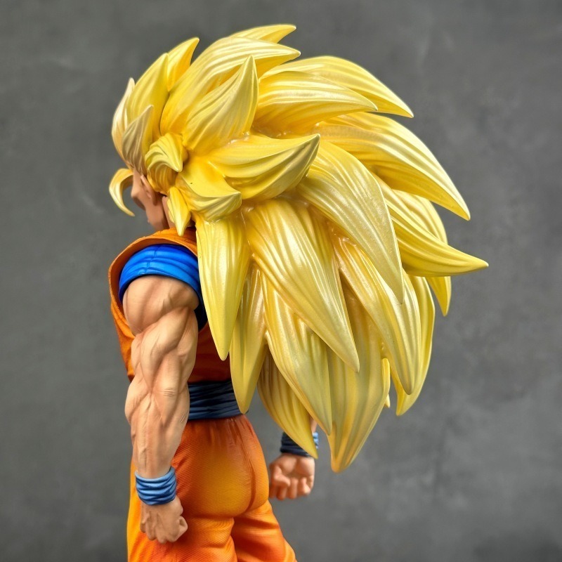 七龍珠 DRAGON BALL JT 超三 悟空 GK 公仔 超級賽亞人3  動漫 模型 收藏 雕像 手辦 周邊 禮物-細節圖7