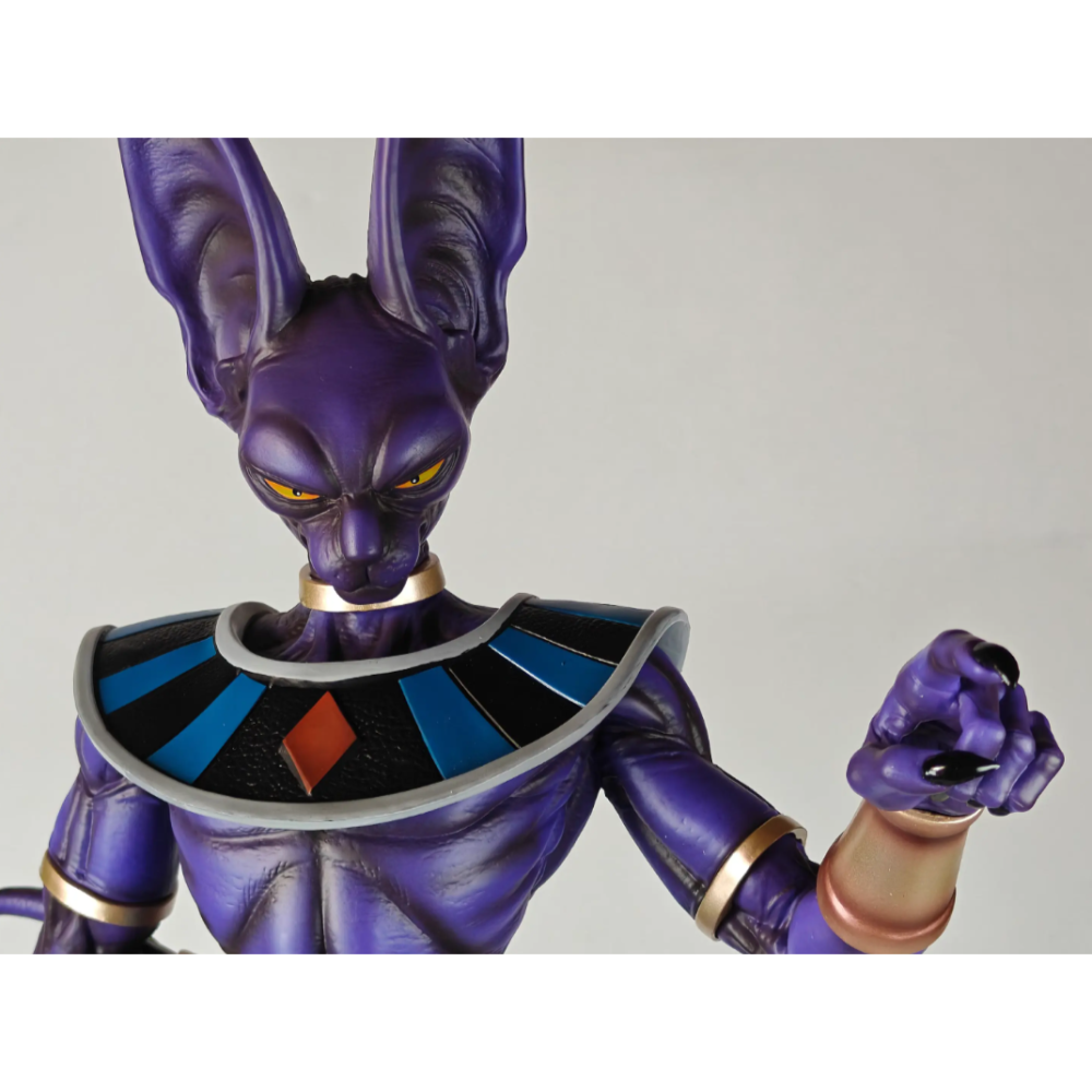 七龍珠 DRAGON BALL JT 破壞神 比魯斯 GK 公仔 龍珠Z 七龍珠超 Beerus 模型 收藏 雕像 手辦-細節圖5