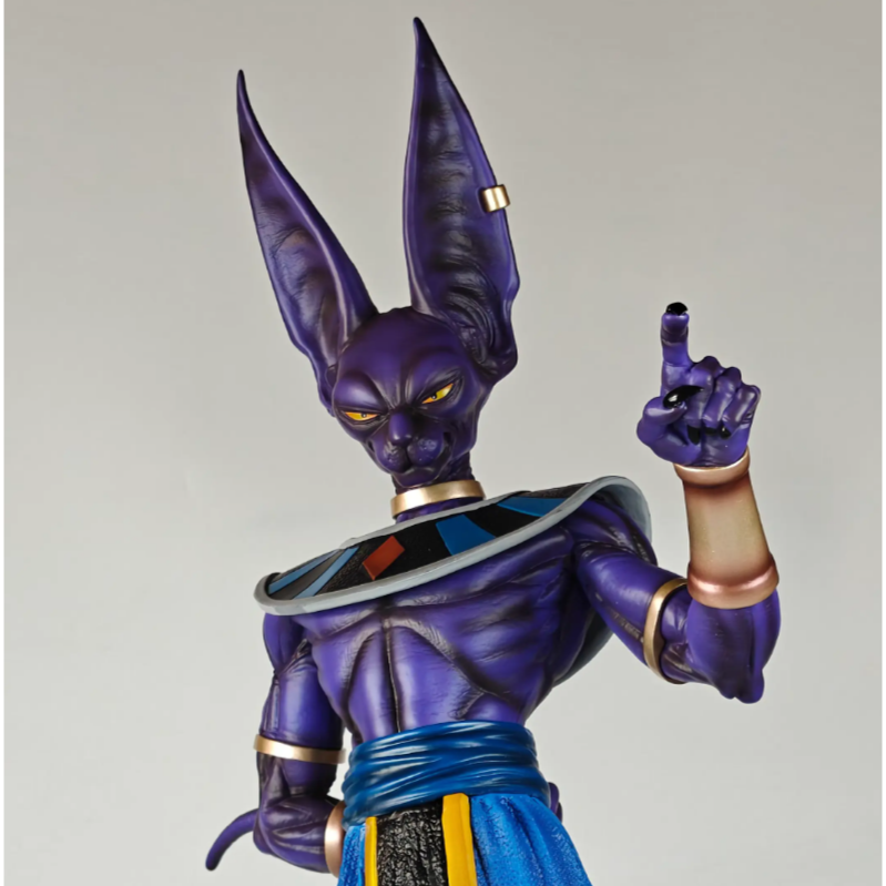 七龍珠 DRAGON BALL JT 破壞神 比魯斯 GK 公仔 龍珠Z 七龍珠超 Beerus 模型 收藏 雕像 手辦-細節圖8