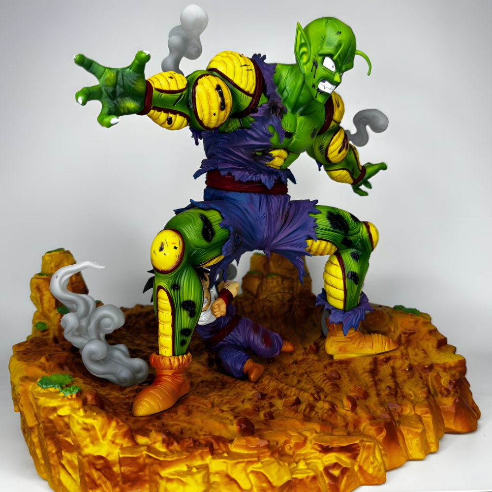 七龍珠 DRAGON BALL ZW 比克護悟飯 GK 公仔 Piccolo Gohan 名場面 模型 收藏 雕像 手辦-細節圖2