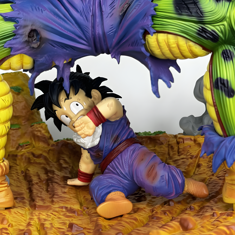 七龍珠 DRAGON BALL ZW 比克護悟飯 GK 公仔 Piccolo Gohan 名場面 模型 收藏 雕像 手辦-細節圖6