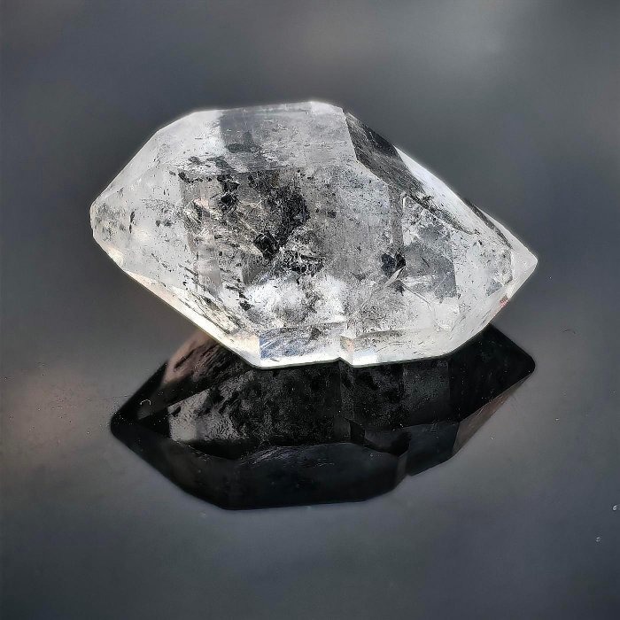 ╭＊一圖一物＊╮ 天然閃靈鑽原礦 長29.5mm 水晶 礦石 晶礦-細節圖3
