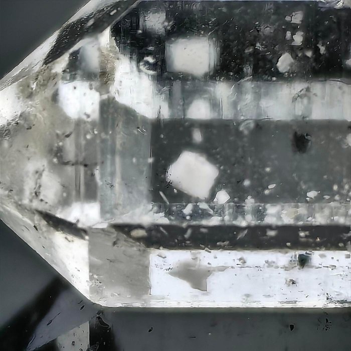 ╭＊一圖一物＊╮ 天然閃靈鑽原礦 長25.9mm 水晶 礦石 晶礦-細節圖6
