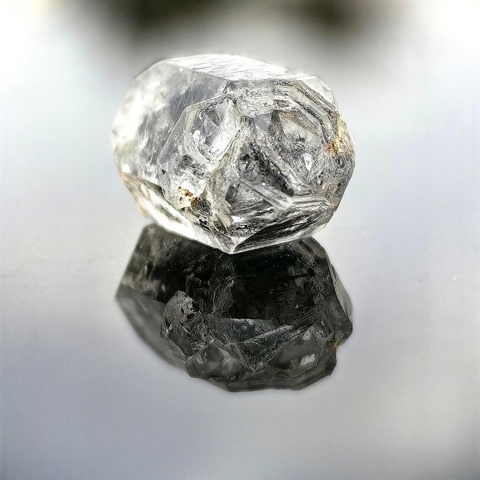 ╭＊一圖一物＊╮ 天然閃靈鑽原礦 長20.5mm 水晶 礦石 晶礦-細節圖4