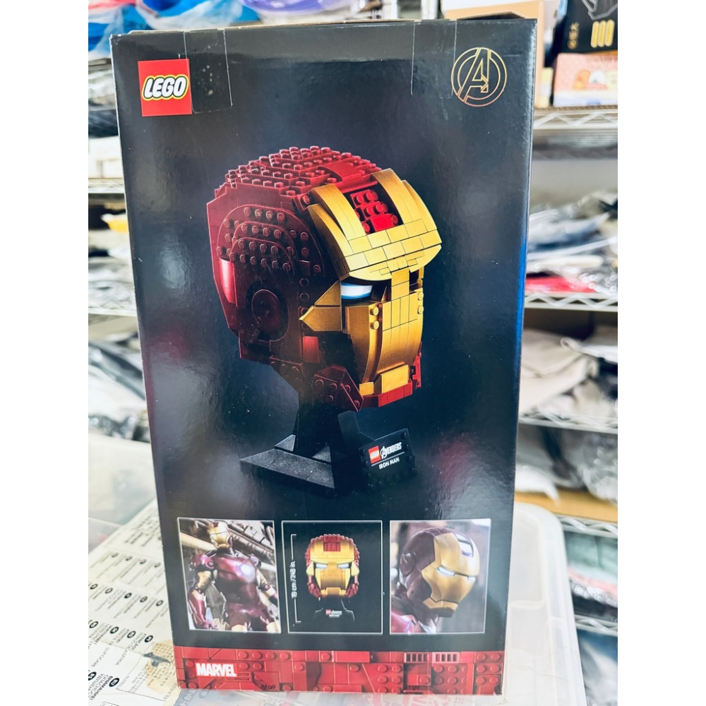 Lego 樂高76165  鋼鐵人頭盔-細節圖2