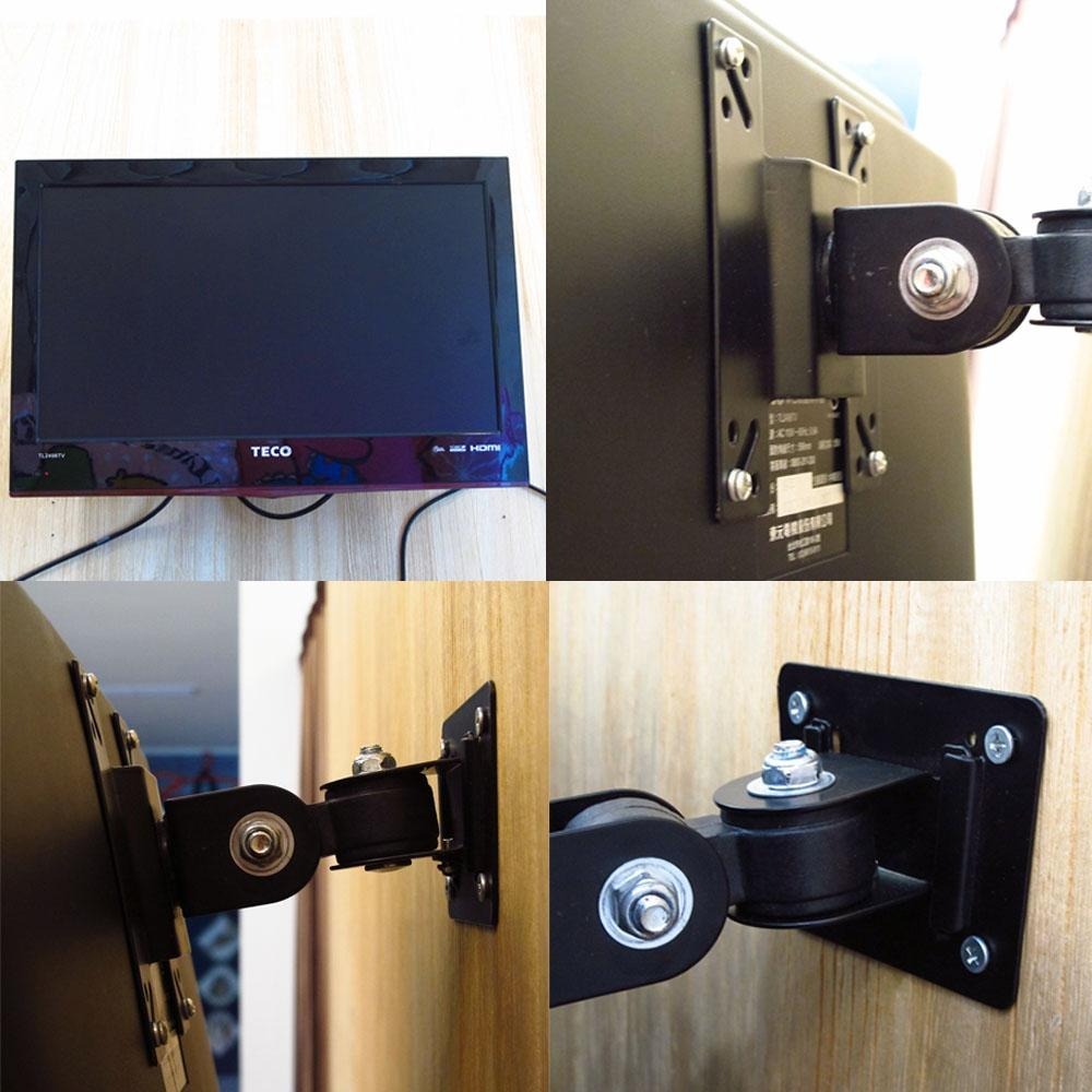 螢幕支架 電視支架 電視架 旋轉掛架 螢幕活動旋轉掛架 14-24寸適用 螢幕架 液晶支架 璧掛支架-細節圖2