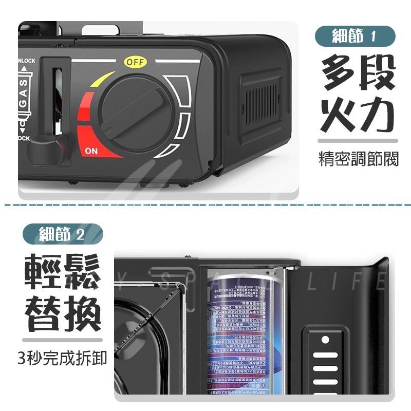 戶外卡式爐 寶禾 攜帶式瓦斯爐 爐具用品 卡式爐 露營卡式爐 防風卡式爐 燒烤爐具 家用氣丁烷燃爐 高山爐 坎具戶外露營-細節圖7