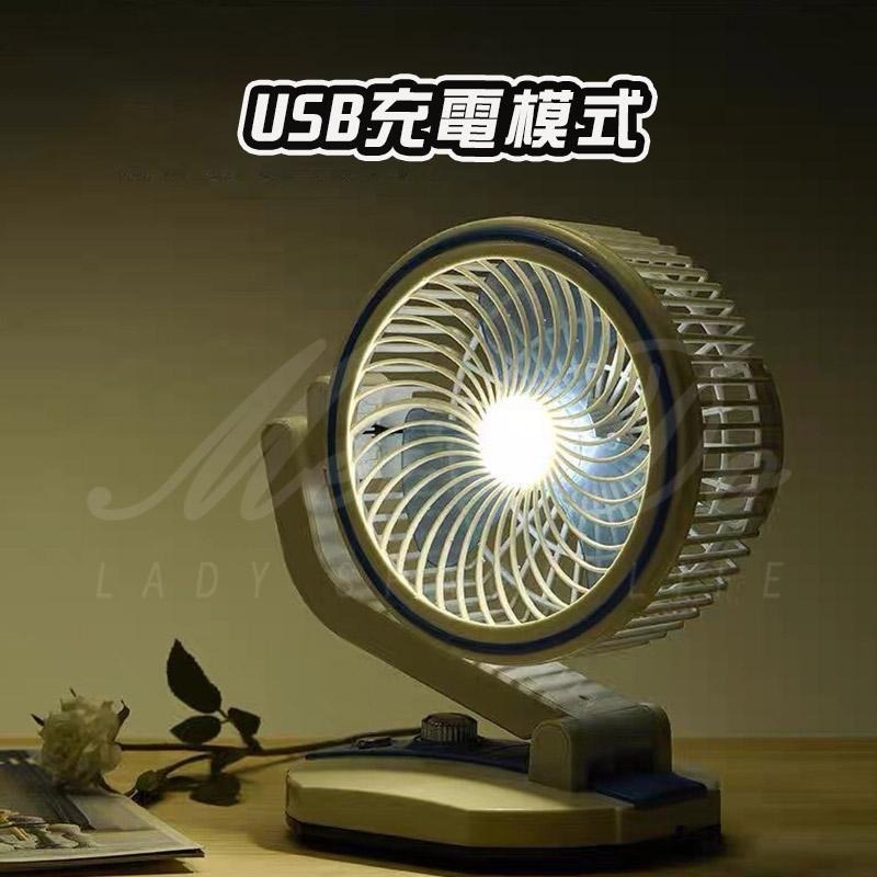 摺疊扇 摺疊風扇 風扇 檯式折疊扇 露營風扇 充電風扇 桌面風扇 LED 掛壁 家用 辦公室 學生宿舍 夜燈 旅行-細節圖5