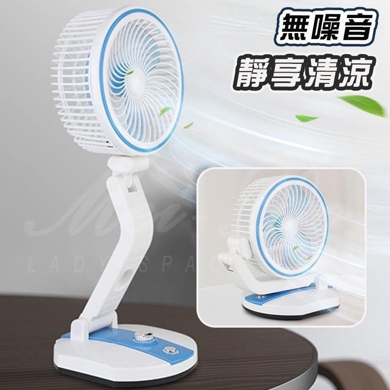 摺疊扇 摺疊風扇 風扇 檯式折疊扇 露營風扇 充電風扇 桌面風扇 LED 掛壁 家用 辦公室 學生宿舍 夜燈 旅行-細節圖7