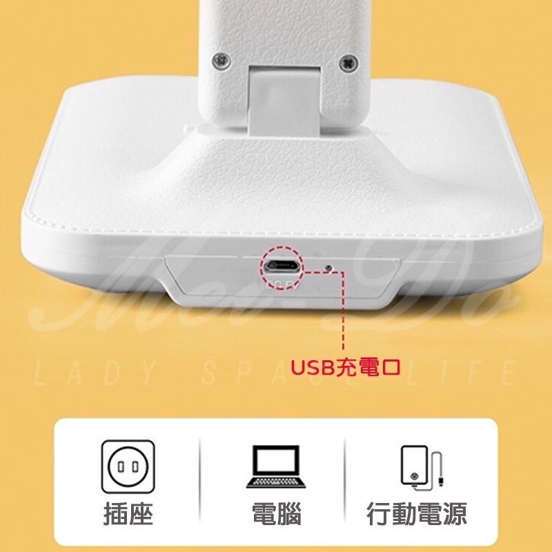 智能檯燈 觸控檯燈 可摺疊 LED檯燈 護眼檯燈 檯燈 桌燈 台燈 臺燈 檯燈立燈 簡約檯燈 三色調光 觸控 冷暖光-細節圖3