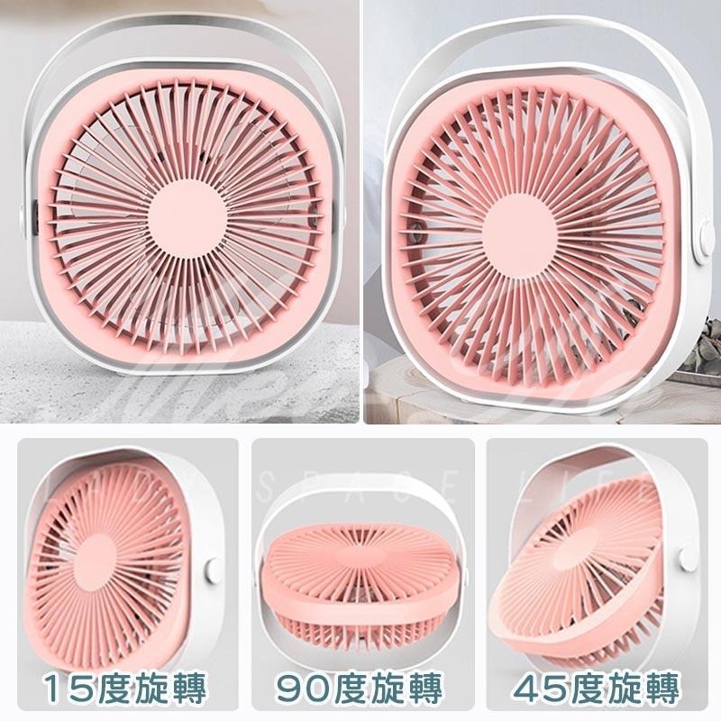 桌上型電風扇 電風扇 桌面風扇 6吋 USB風扇 小風扇 手持風扇 檯面風扇 超大風量 母嬰適用 辦公室 電扇-細節圖5