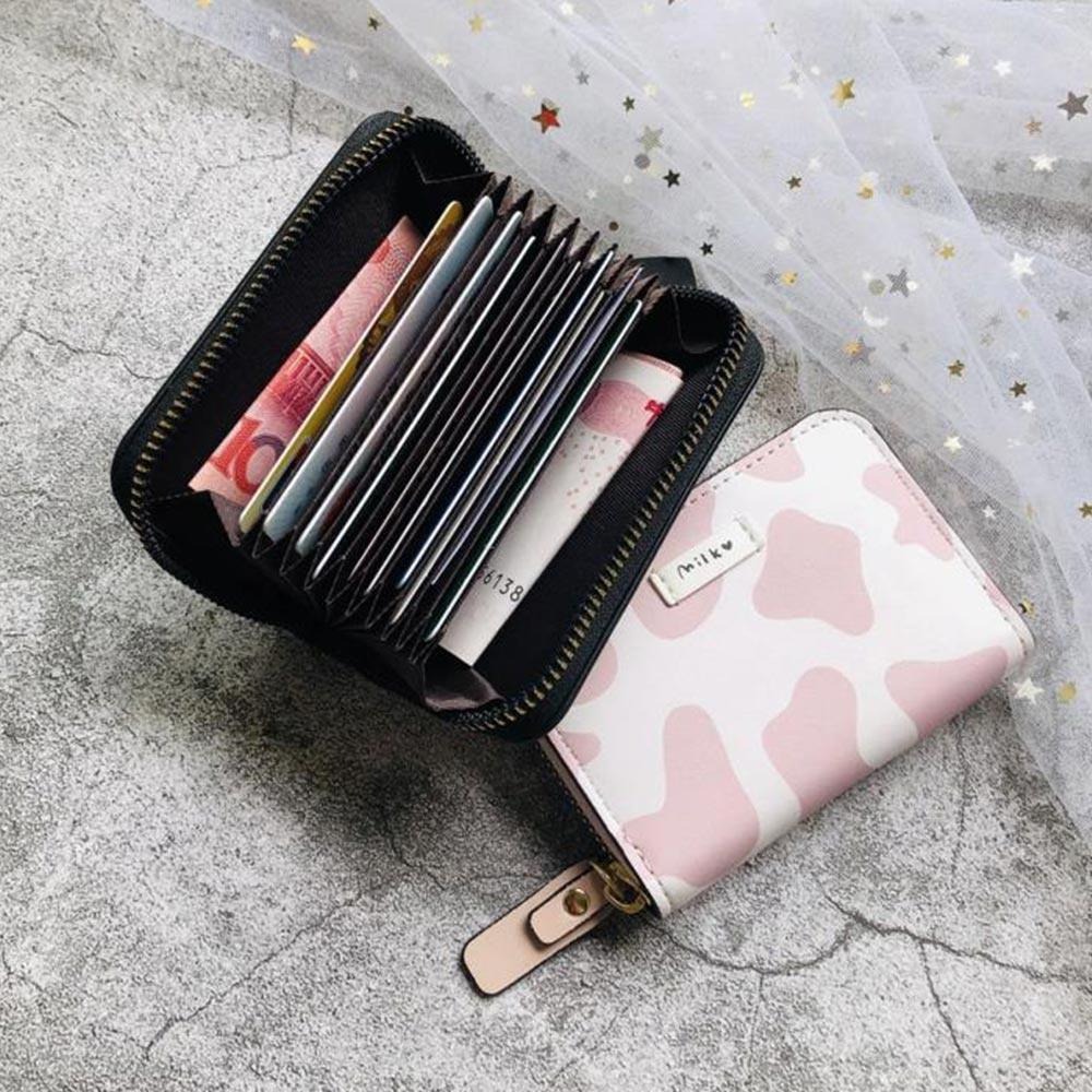 卡片包 風琴卡片包 風琴包 風琴卡夾 卡包 信用卡包 零錢卡包 多卡夾 皮夾 可愛牛牛 名片包 拉鍊包-細節圖5