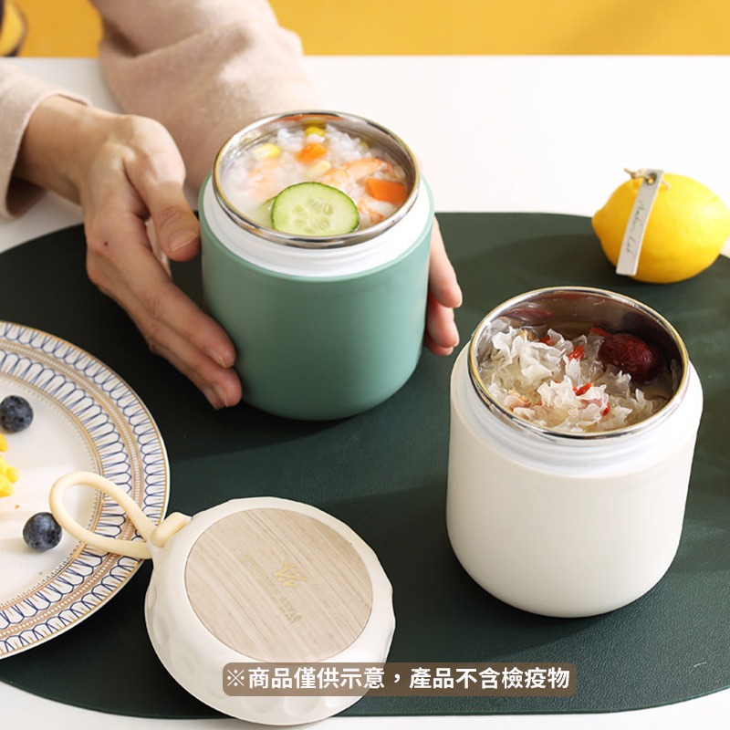 【304不銹鋼】保溫湯杯 悶燒杯 悶燒罐 牛奶杯 麥片杯  手提悶燒杯 燕麥杯 早餐杯 不銹鋼隨身湯杯 保溫杯 隨身杯-細節圖8