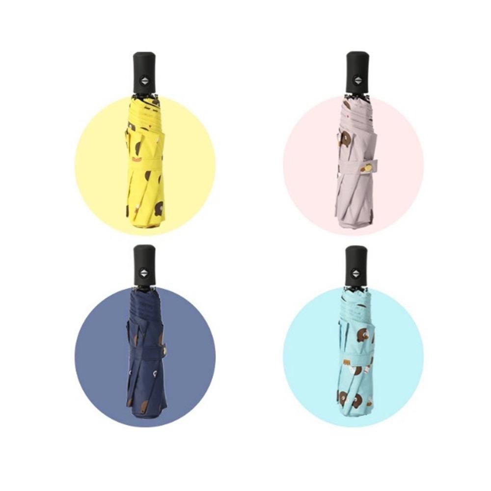 熊大雨傘 小熊摺疊傘 黑膠8骨 雨傘 自動摺疊傘 晴雨兩用傘 摺疊傘 抗UV 全自動晴雨傘 自動傘 加大傘面 防風雨-細節圖9