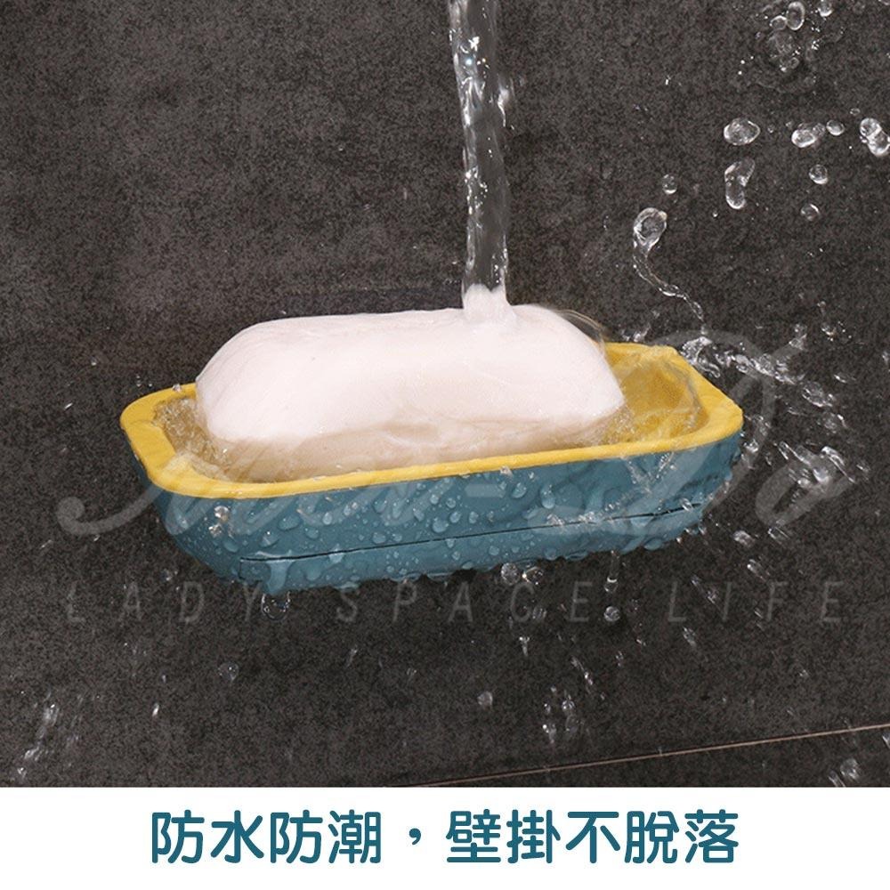 【北歐風】肥皂盒 無痕肥皂盒 瀝水香皂盒 肥皂架 香皂架 簍空香皂盒 肥皂瀝水盒 肥皂瀝水架 3層肥皂架 浴室置物-細節圖7
