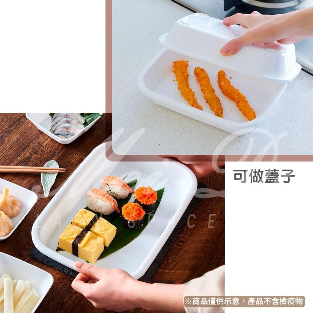 【日本製】現貨 料理盤 備料盤 菜盤 備菜盤 收納托盤 餐盤 可微波 小菜盤 配菜盤 火鍋 長方盤 方盤 露營 廚房必備-細節圖4