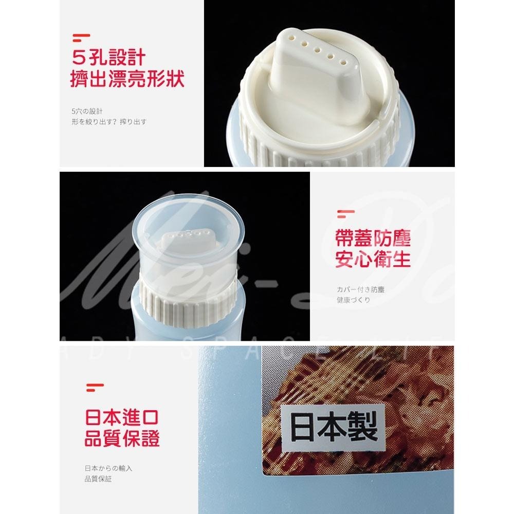 【日本製】NAKAYA 五孔擠醬瓶 番茄醬瓶 沙拉瓶 五孔沙拉瓶 擠壓醬料罐 醬料瓶 蜂蜜罐 美乃滋瓶 擠醬瓶 調料瓶-細節圖8